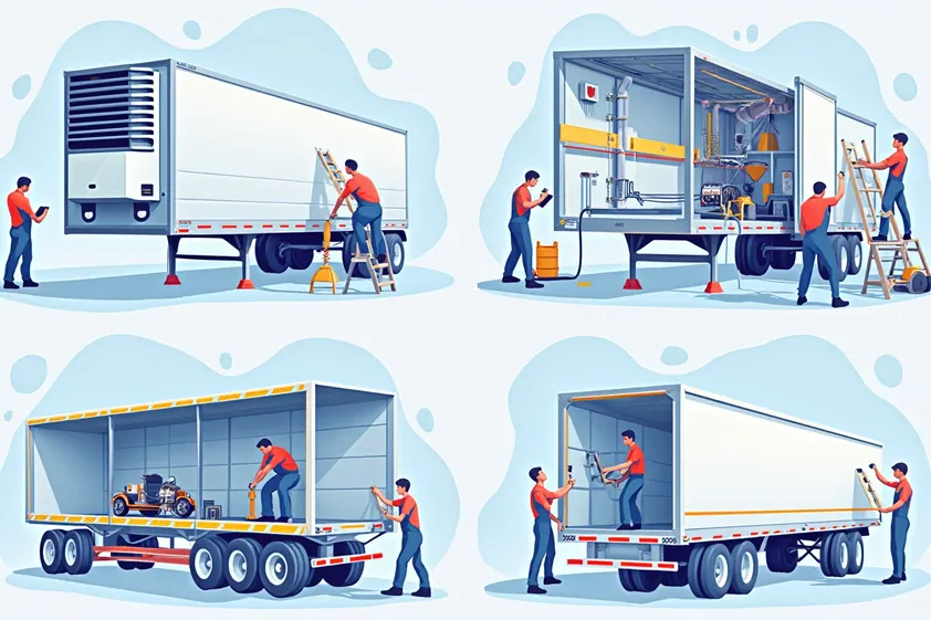 обслуживание рефрижераторного полуприцепа